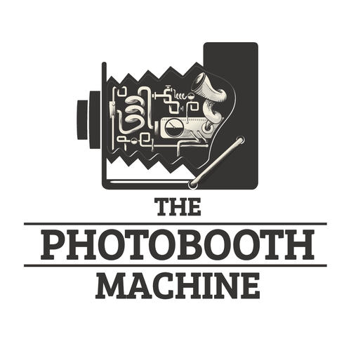 Create a nostalgic, steampuck inspired logo for The Photobooth Machine Design by Point.0