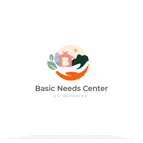 Design a dynamic logo for a transformative center addressing basic needs of college students Design by ObahOlah✅