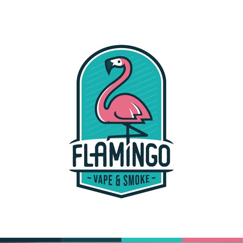 Flamingo vape & smoke | contest | 99designs