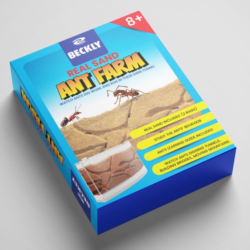 Eye Catching Ant Farm Box Design Design by • ArsyaCreativisia •