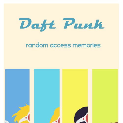 99designs community contest: create a Daft Punk concert poster Diseño de Luan Iglesias