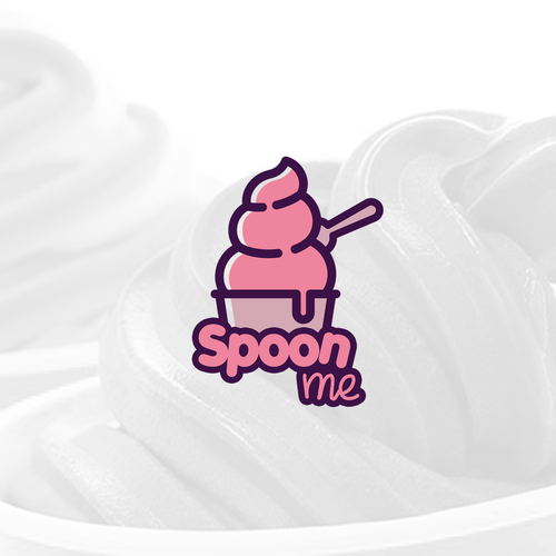 Create a trendy logo for a new Frozen yogurt shop! Spoon Me Yogurt Design by Nandox82