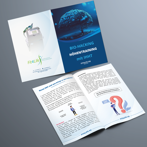 Brochure for health Design by aurora team