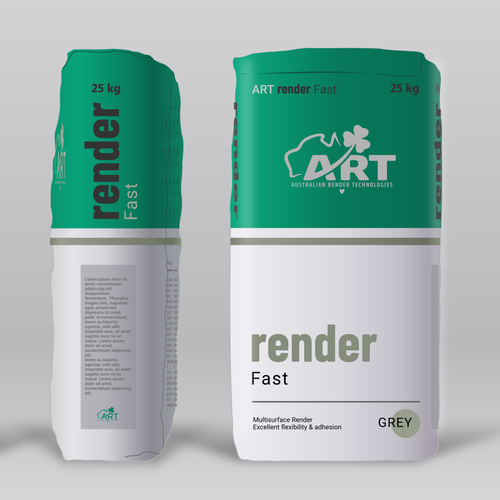 Package design for Specialised Cement Finishes Réalisé par K-Art Lab