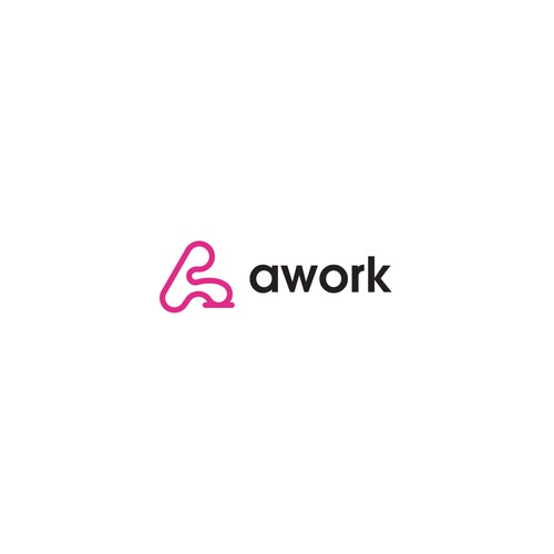 New logo for AI-based productivity software "awork" Diseño de Lumbeard