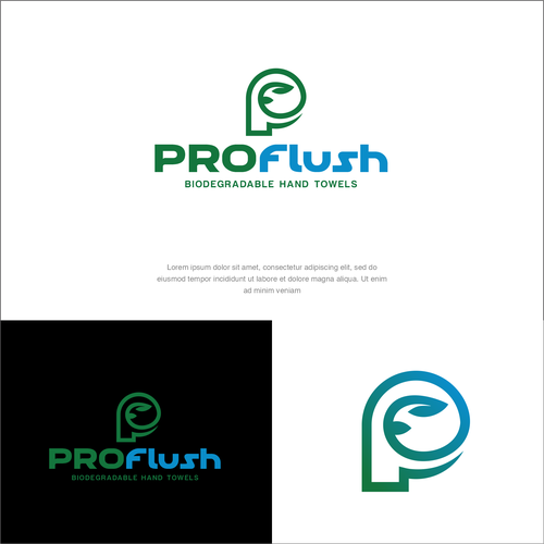 biodegradable flushable hand towels Design by Elesense