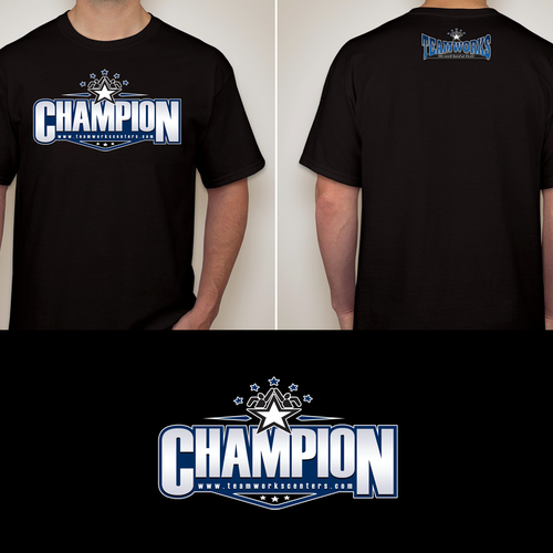 Champion t shirt printing sale