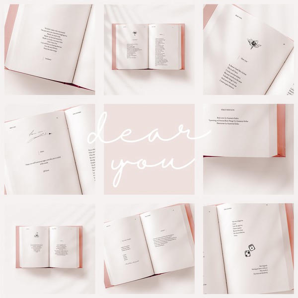 Typesetting and Interior Book Design for book Dear You,