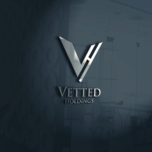 Vetted Holdings New Logo Design by brkdsgn_918