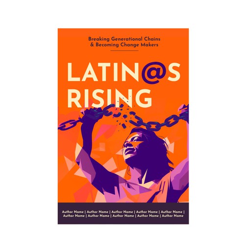 Design a bestselling book cover for Latinas Breaking Generational Chains Design by marta_brk