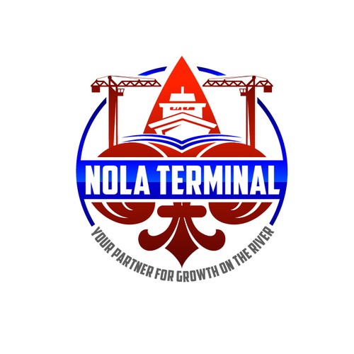 NOLA Terminal Logo Design by Faizio