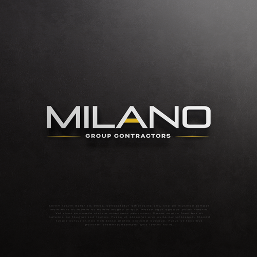 Milano Group logo refresh/modification Design by Michael San Diego CA