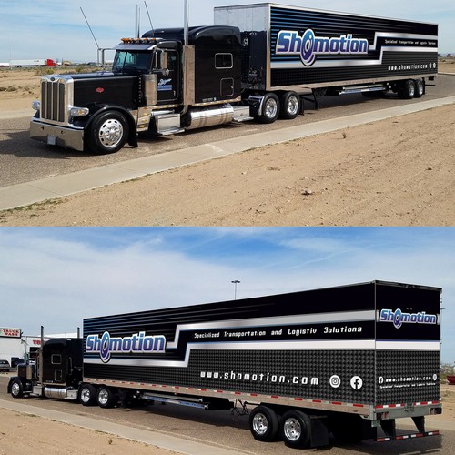 Shomotion Trailer Graphic's Wrap Design by Alex V. Miclaus