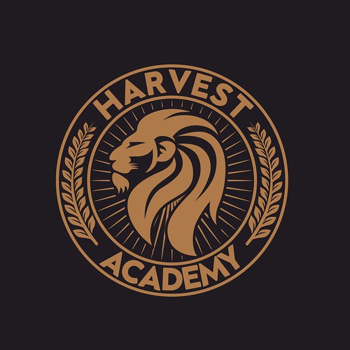 Harvest Academy Lions Mascot Design by epu