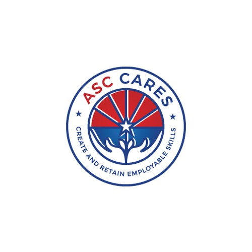Create a logo for American Safety Council's new ASC C.A.R.E.S. program