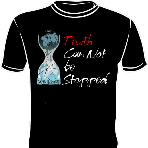 New t-shirt design(s) wanted for WikiLeaks Ontwerp door lschicky