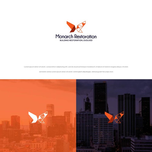 Design a modern clean logo package for a restoration company Design by Danny A