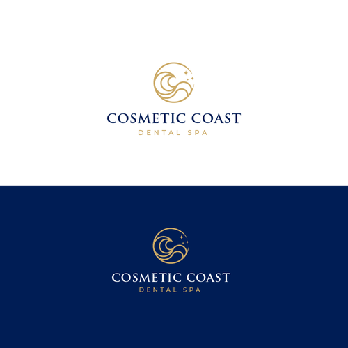 Design old money aesthetic for boutique cosmetic dental office located on the coast on NC Design by FxFactor™