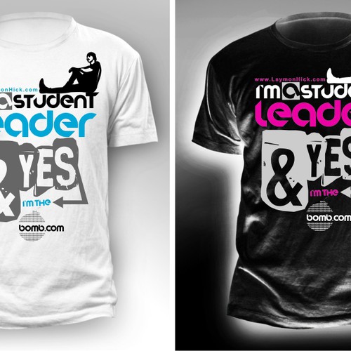 Design My Updated Student Leadership Shirt Design by miljandesign