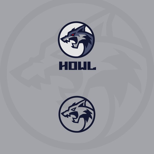 howl ESports Gamer Logo Ontwerp door Voinch Visuals