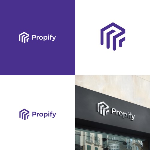 Company logo for hot new b2b startup Design by Squareline Studios