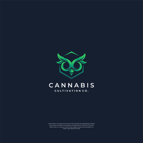 New Cannabis Company looking to stand out with a easy to remember fun logo. Design by TsabitQeis™
