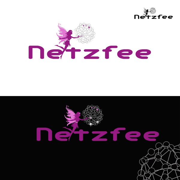 Design realizzato da info hRb intitolato "Erstellt ein kreatives Logo für die "Netzfee", das verzaubert!"