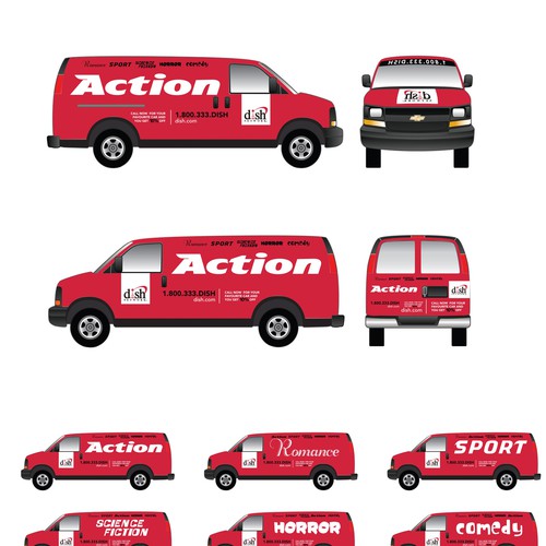 V&S 002 ~ REDESIGN THE DISH NETWORK INSTALLATION FLEET Design by iancu