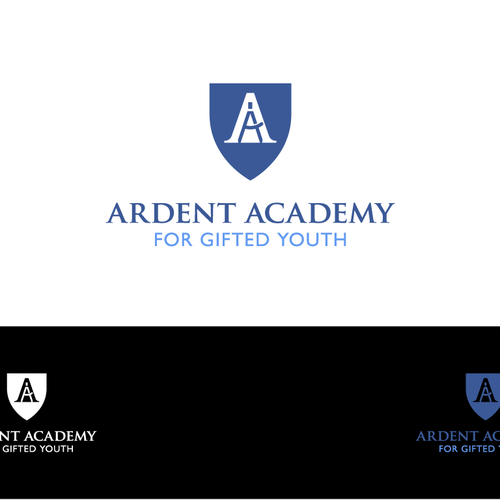 Create a new logo for Ardent Academy, a K-12 STEM education startup (science, technology, engineering and math) Design réalisé par aurelizza