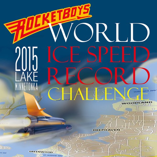 Create event poster for World Record Speed Event! Design by WarungGrafis