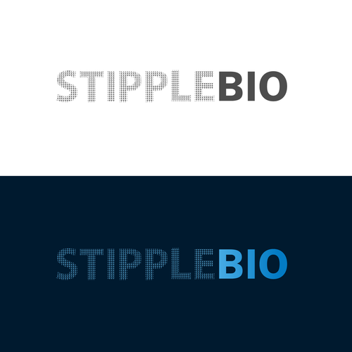 Design a logo for a biotech that uses "molecular stippling" to map out cancer's vulnerabilities Design by Bearro