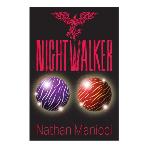 Cover and Spine Design for Fantasy Novel Nightwalker Design by logroll
