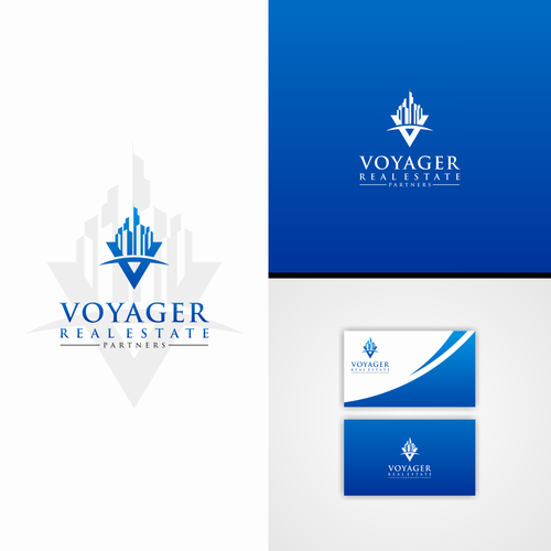 Voyager Real Estate Partners Logo Design Design by Gatot Kaca™