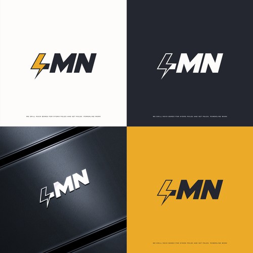 A catching simple logo to be remembered. No linesmen stuff just a simple catching 4MN Design by NouNouArt