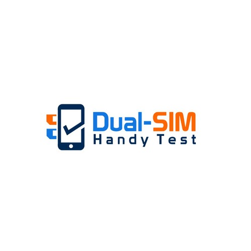 1 fresh logo for a website reviewing 2-SIM smartphones Design by HenDsign™