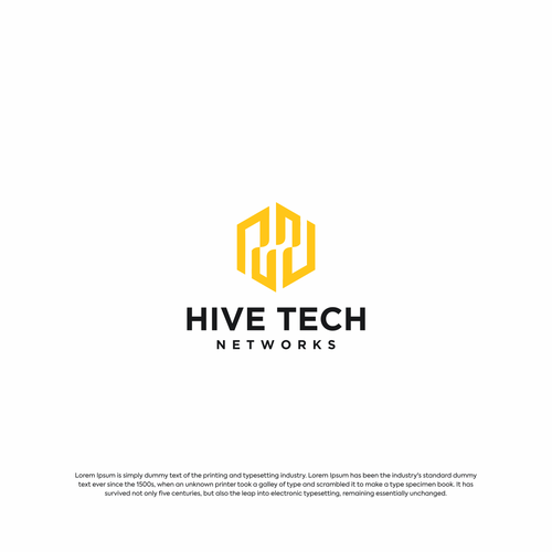 Hive Tech Networks Design von parvezart