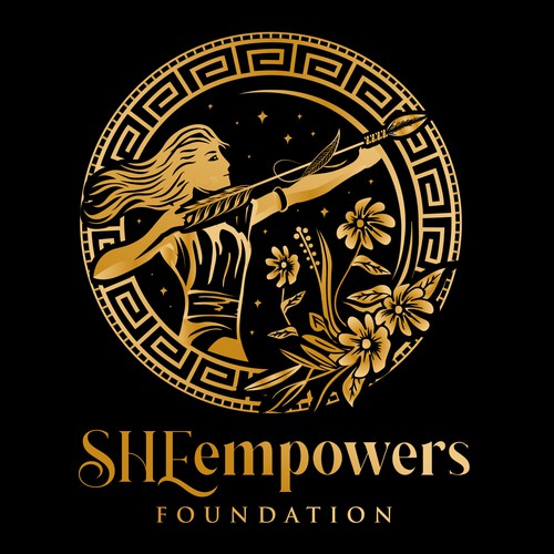 SHEempowers - luxurious design of a woman preferrably in some kind of a circle to appeal to women professionals Design by Jacob Gomes