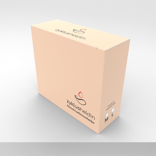 Create a premium, friendly and minimalistic packaging design for the female target group only. Design by Studio C7