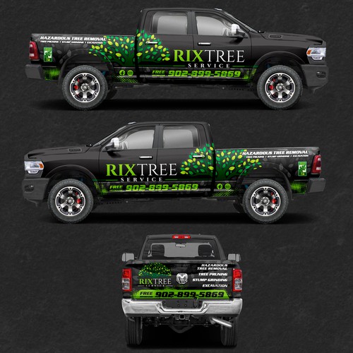 Truck wrap design Design by J.Chaushev