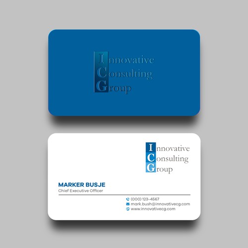 Design di ICG Business Cards di Shila Rani Das