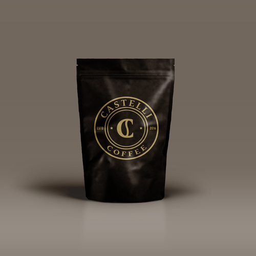 Create attractive design for an italian coffee company Logo design