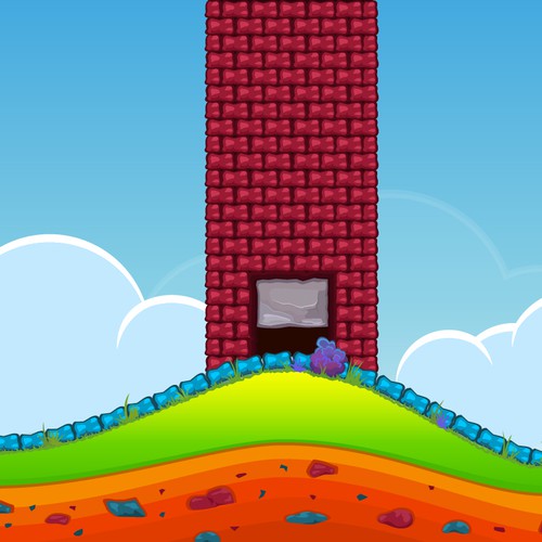 Design Iphone Game Design like Tiny wings por Mirceski