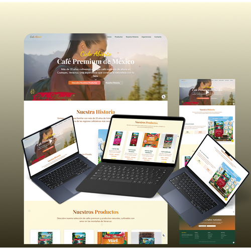 Web page design contest entry by ForAbe-Art