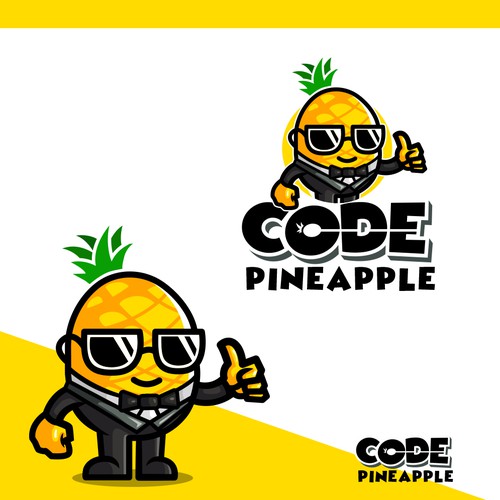 Logo needed for "Code Pineapple" - A mission of mystery and fun [2nd place wins too!] Design by Molyvi