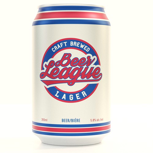 Re-design sports themed craft lager to appeal to today's beer consumers Design von point0works