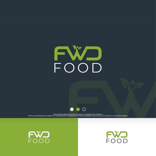 logo for impact investor ‘to fast forward the required food system transformation’ Design by OpheRocklab