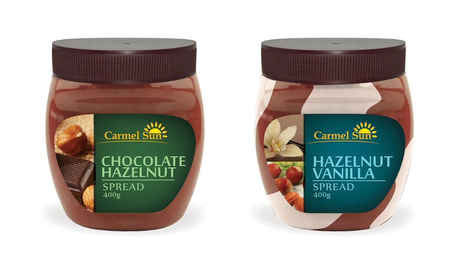 Modern Chocolate Hazelnut Spread Label Product label contest