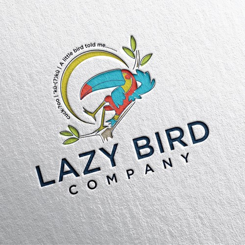 Design a simple but yet powerful logo for "Lazy Bird Company” Design by 123Graphics