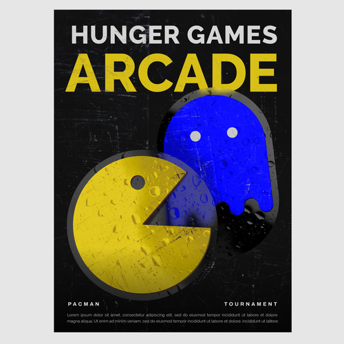 Design cover art for PACMAN arcade exhibit Design by eavum