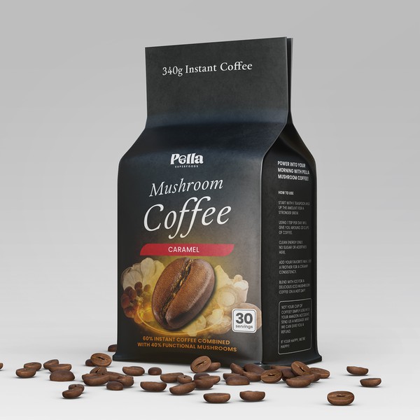 Design by Raikage titled "Mushroom Coffee"